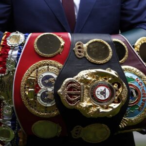 Boxing Championship Belts