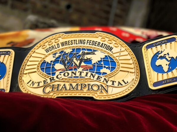 WWF OVAL INTERCONTINTAL TITLE BELT BY EPIC QUALITY