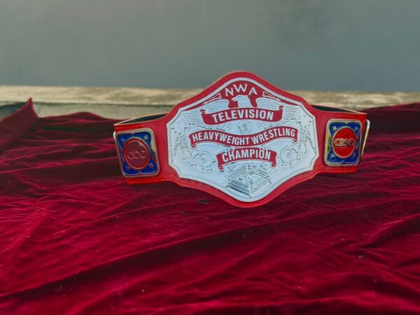 NWA TELEVION TITLE RED STRAP TITLE BY EPIC QUALITY