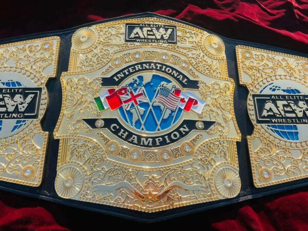 AEW INTERNATIONAL CHAMPIONSHIP TITLE BY EPIC QUALITY