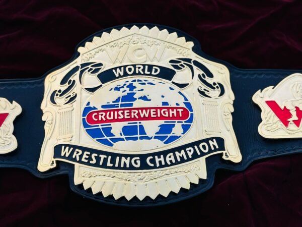 WCW Cruiserweight Championship Title Belt By Epic Quality Titles