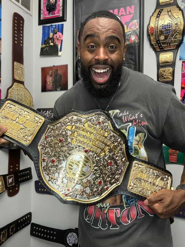 KING KOLEY CUSTOM VEGAS BIG GOLD TITLE BY EPIC QUALITY TITLES