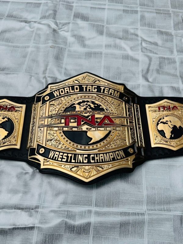 TNA WORLD TAG TEAM TITLE BELT BY EPIC QUALITY TITLES