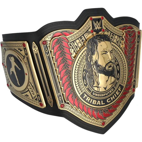 Roman Reigns WWE Autographed Tribal Chief Replica Championship Title Belt BY EPIC QUALITY