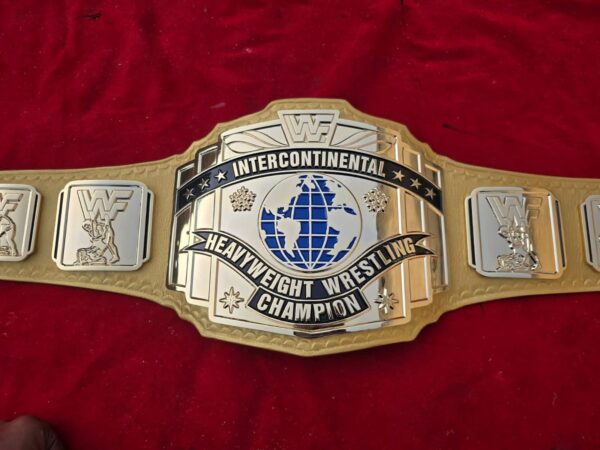 Classic WWF Intercontinental Heavyweight Wrestling Championship Belt By Epic Quality
