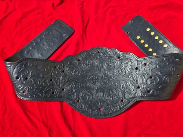 EPIC QUALITY TITLES 100% Genuine Real Leather Strap Upgrade for 2023 WWE World Heavyweight Title Belt – Adult Size